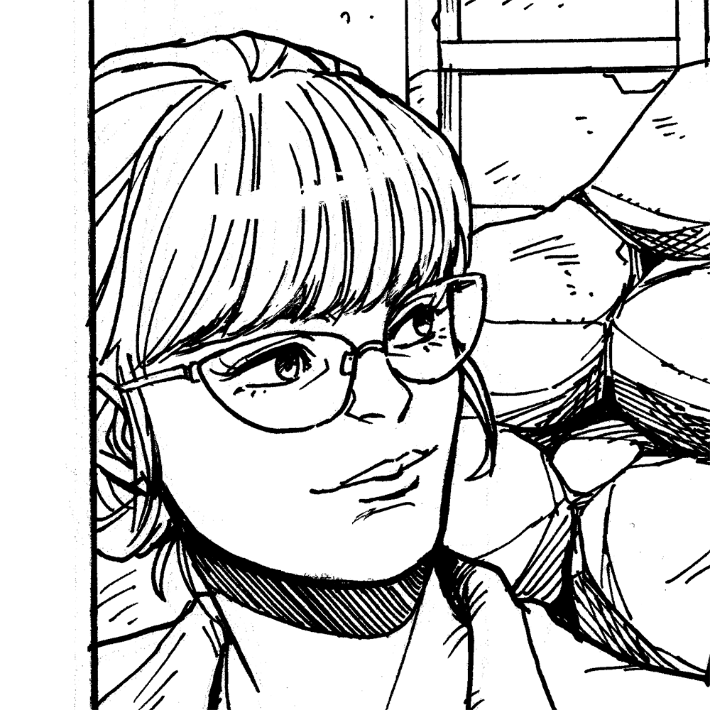 Charlene McGowan face shot, smiling.